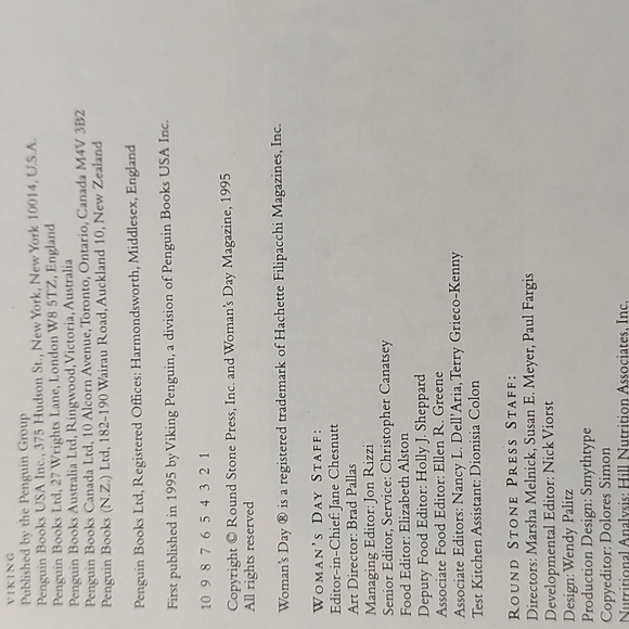 Women's Day Cookbook - Picture 3 of 3